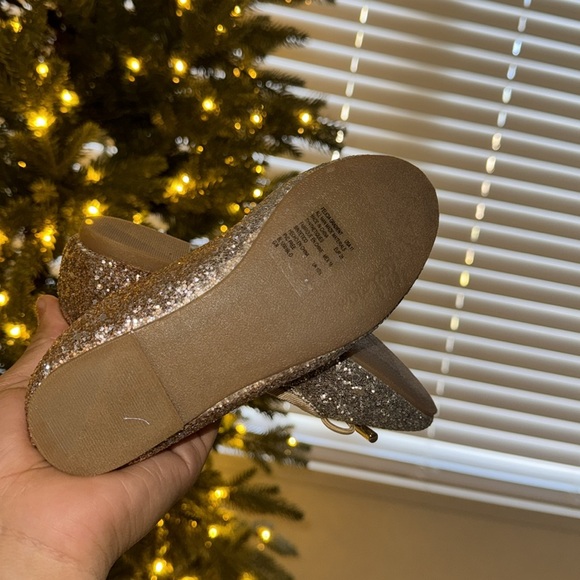 Sam Edelman Gold Glitter Ballet Flats - Picture 6 of 6